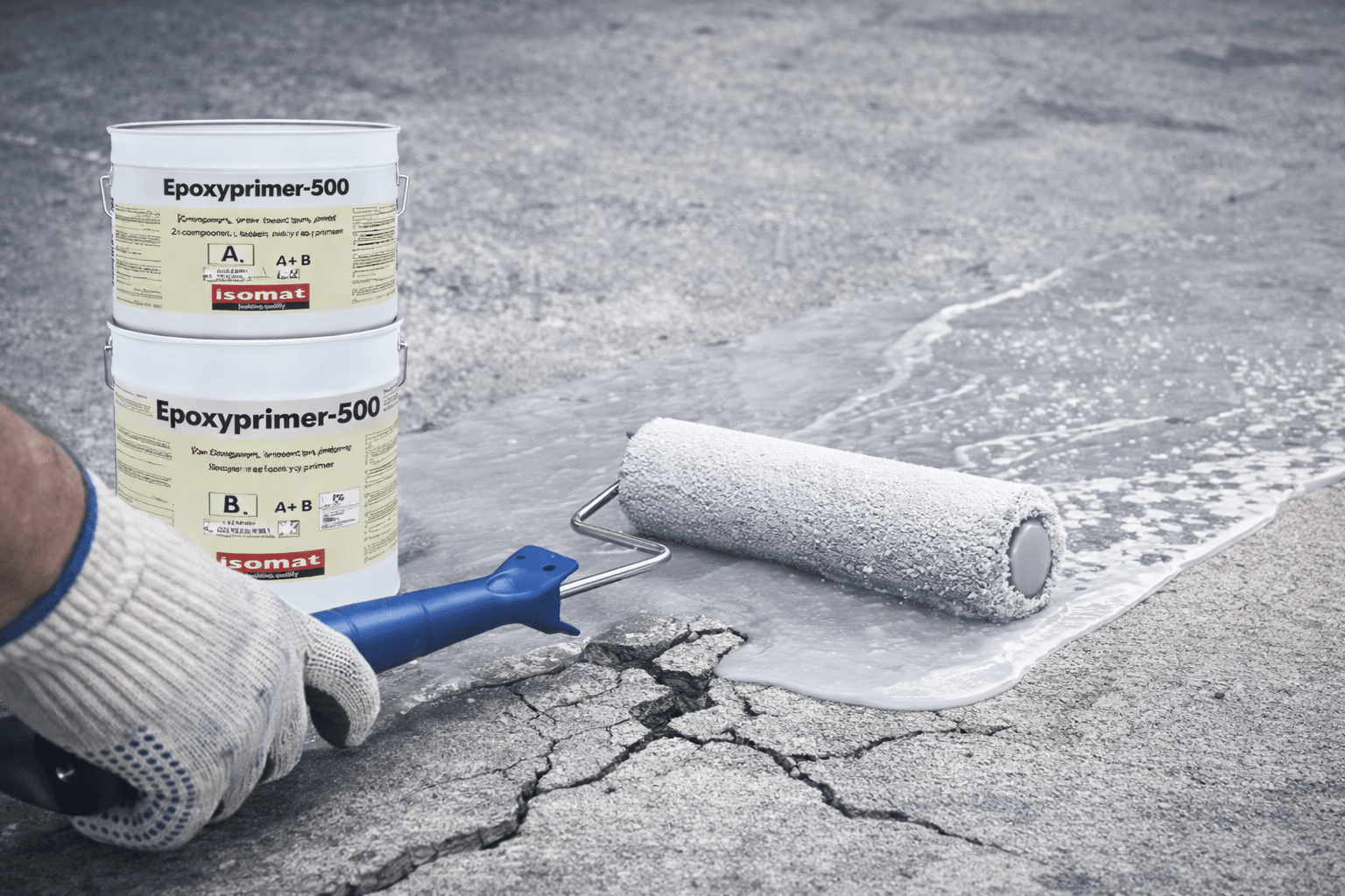 Грундиране с EPOXYPRIMER 500
