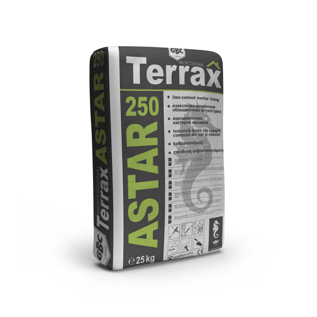 Зидарски разтвор Astar Terrax, GBC, хастарна мазилка | StroyMart.BG ...