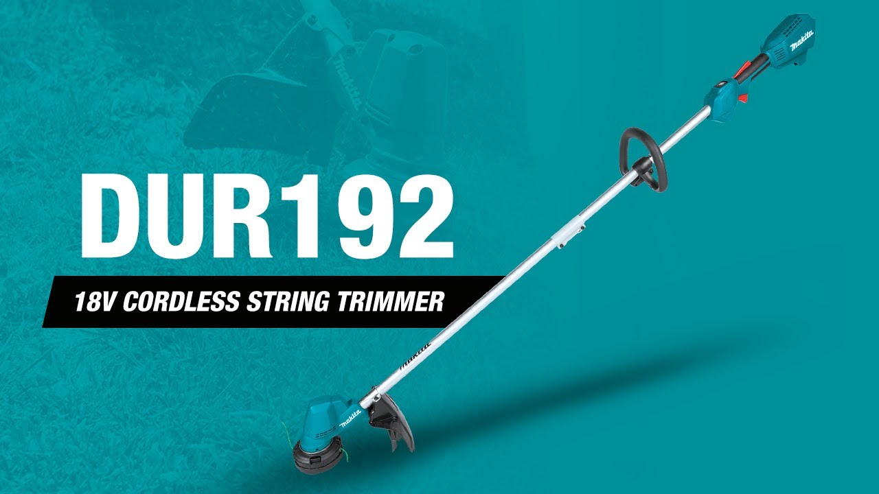 Акумулаторен тример Makita DUR192LZ, 18 V, 300 мм, без батерия и зарядно