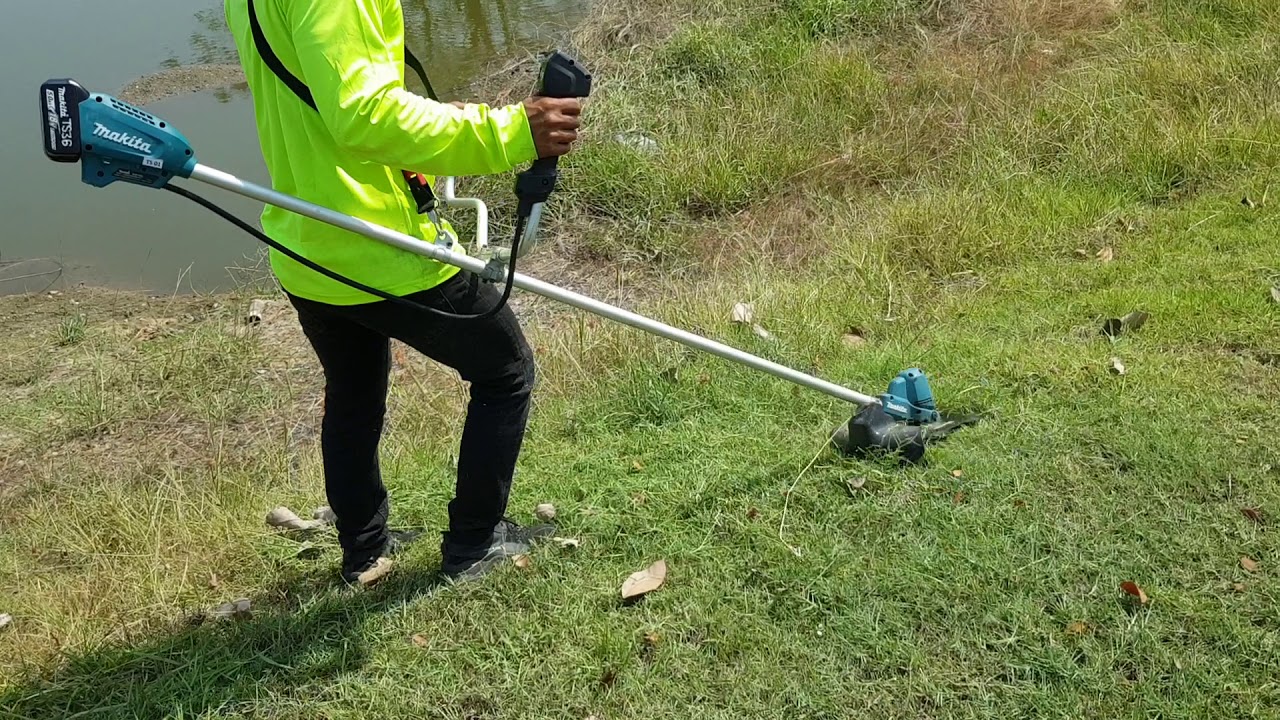 Акумулаторен тример Makita DUR190UZ, 18 V, 300 мм, без батерия и зарядно