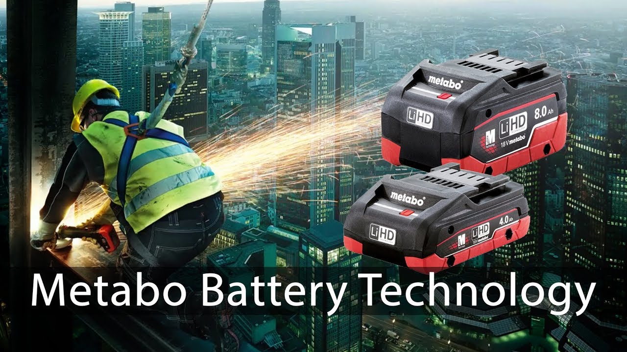 Батерия Metabo LiHD, 18 V, 8.0 Ah