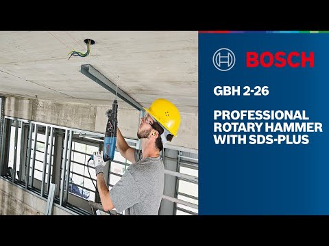 Перфоратор SDS plus Bosch Professional GBH 240, 790 W, 2.7 J, Пластмасов куфар