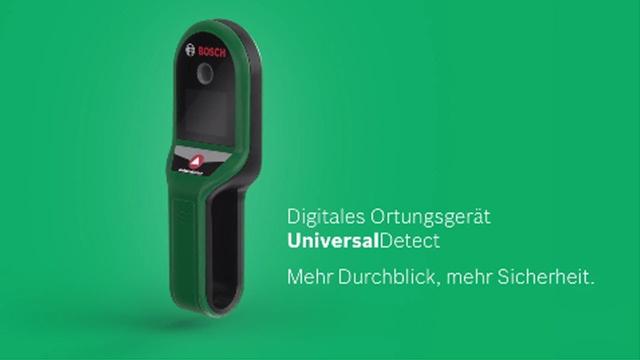Дигитален детектор Bosch UniversalDetect, 100 мм