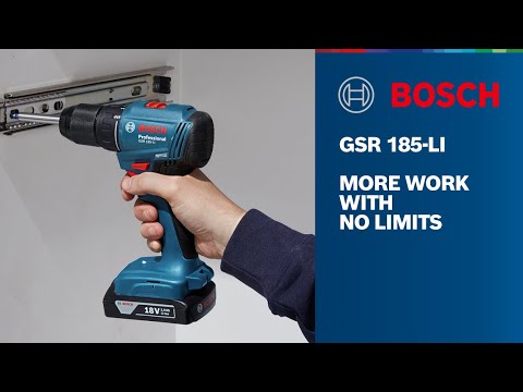 Акумулаторен бормашина ,  Bosch Professional GSR 185, 4,0 Ah батерия, зарядно GAL 18V-40, мека чанта 