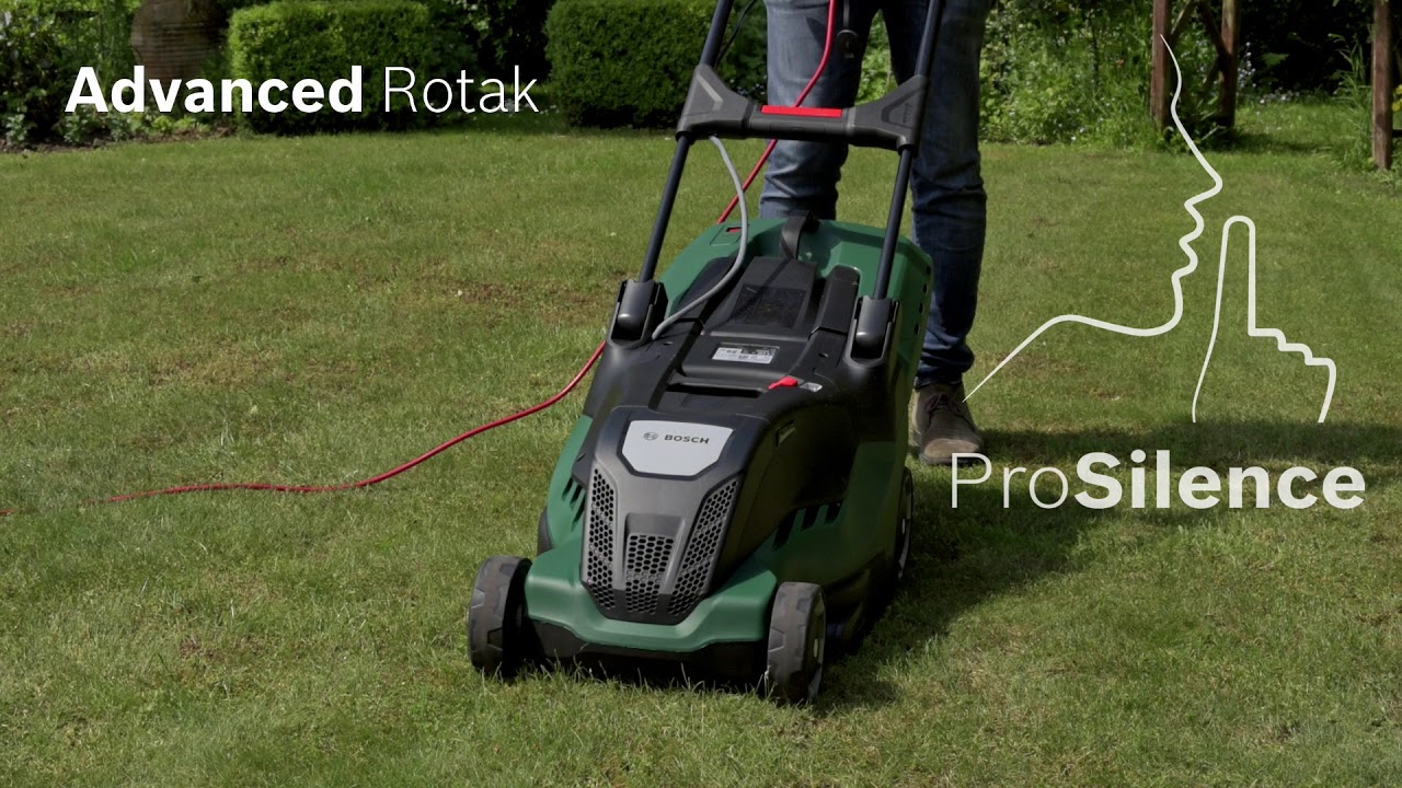 Електрическа косачка BOSCH AdvancedRotak 650 ProSilence, 230 V, 1700 W, 41 см