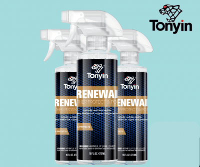 3бр чистител за  кожен салон, Tonyin, 500ml