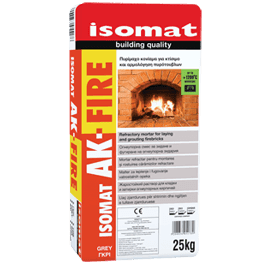 Огнеупорна смес за зидане, ISOMAT AK-FIRE