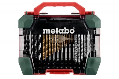 Комплект свредла и битове Metabo, 55 броя
