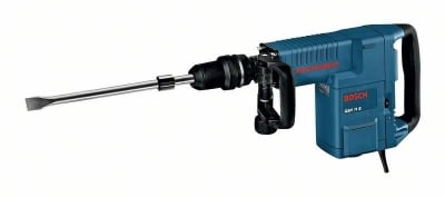 Електрически къртач Bosch GSH 11 E, SDS-max, 1500 W, 16.8 J, в куфар + секач
