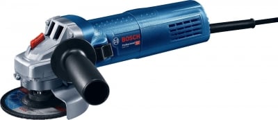 Bosch GWS 750-115 в действие, рязане на метал