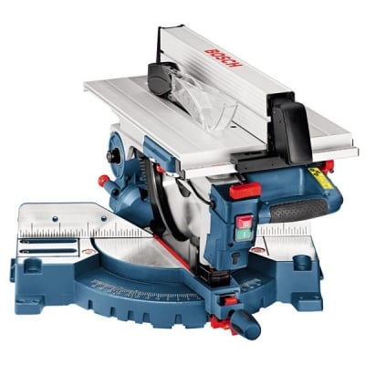 Bosch GTM 12 JL в действие, рязане на дърво