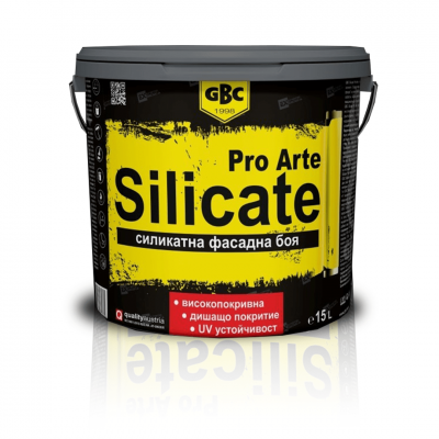 Бяла силикатна боя GBC Silicate Pro Arte