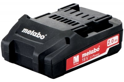 Акумулаторна батерия Metabo Li-Power, 18 V, 2.0 Ah