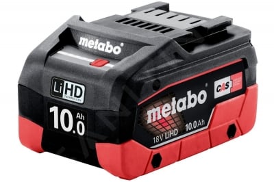 Акумулаторна батерия METABO LiHD, 18 V, 10.0 Ah
