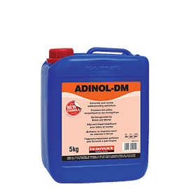 Добавка за водоплътност на бетон и замазки, ADINOL-DM