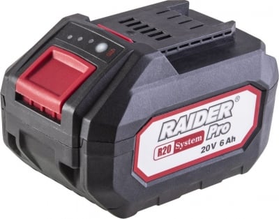 Акумулаторна батерия Raider, 2.0 Ah, Li-Ion, 20 V, за серия R20 System