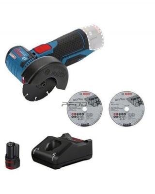 Акумулаторен ъглошлайф Bosch GWS 12V-76 0615990M3E, 12 V / 2.0 Ah