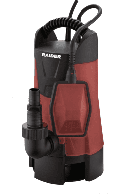 Потопяема помпа за мръсна вода Raider RD-WP40, 550 W, 7м