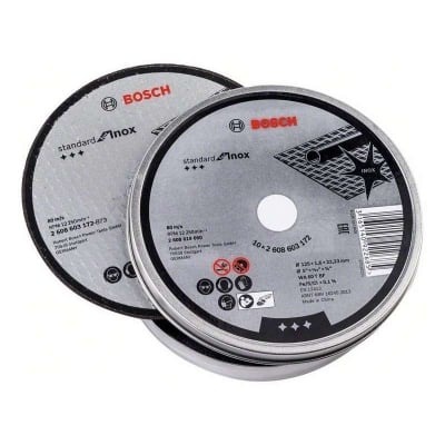 Диск за рязане Bosch Standard for Inox - Rapido, 125х22.23х1.6 мм, 10 броя