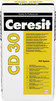 Еднокомпонентен минерален разтвор CERESIT CD 30 за бетон с клас над C12/15