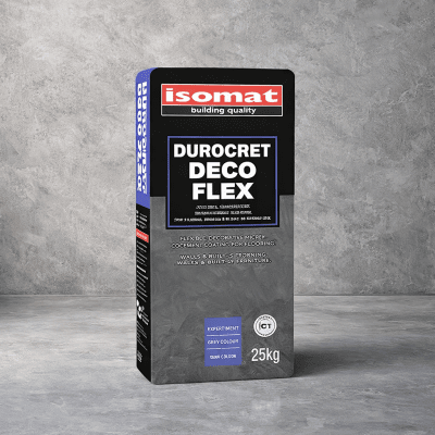 Микроцимент ISOMAT DUROCRET-DECO FLEX, 25кг