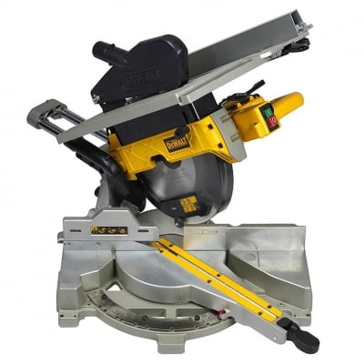 Настолен циркуляр с герунг DeWALT D27112, плот и изтегляне 1600W ф305 мм