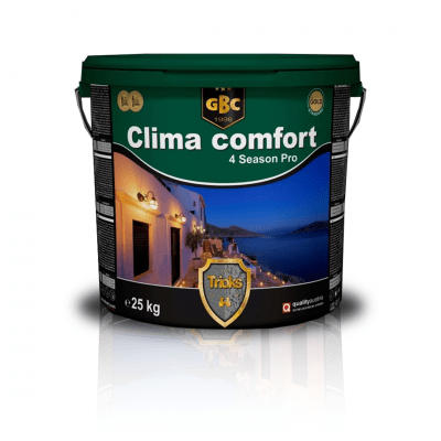 Премиум силиконова фасадна мазилка GBC Clima Comfort