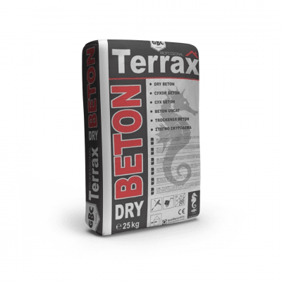 Суха бетонова смес, GBC Terrax Dry Beton, GBC, за сух бетон