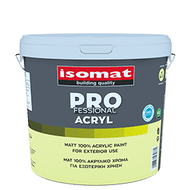 Матова акрилна боя, ISOMAT Professional Acryl