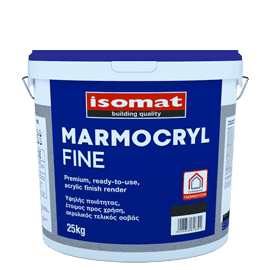 Фасадна мазилка MARMOCRYL Fine 1.5mm ISOMAT, 25kg