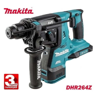 Перфоратор акумулаторен Makita DHR264Z, 18+18V, Li-ion, SDS-Plus, 2.5J