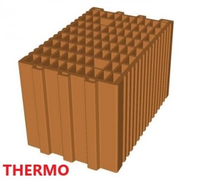 Тухла Wienerberger Porotherm 25 Thermo – 375/250/238 мм