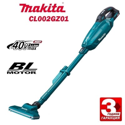 Акумулаторна прахосмукачка Makita CL002GZ01, 40V, XGT серия, 1200 л/мин., 125W, 21 kPa