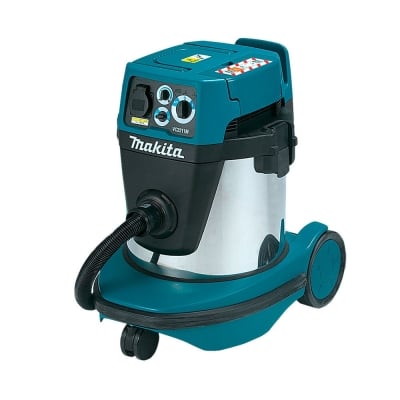 Електрическа прахосмукачка за сухо и мокро почистване, Makita VC2211M, 1050 W, 3500 л/мин., 22 л.