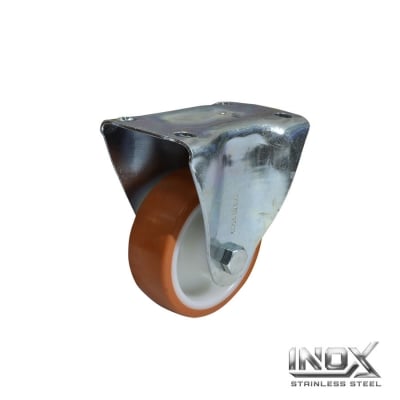 КОЛЕЛО СТАЦ.150ММ PU INOX 200КГ PF