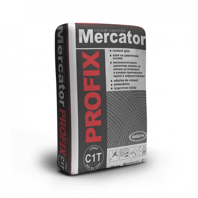 Циментово лепило за плочки, Mercator Profix, С1Т