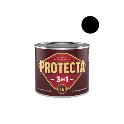 Protecta 3in1 Черна Н 500ml