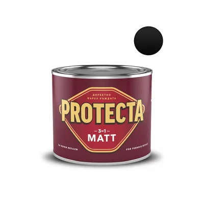 Protecta 3in1 Мат Черна Н 500ml