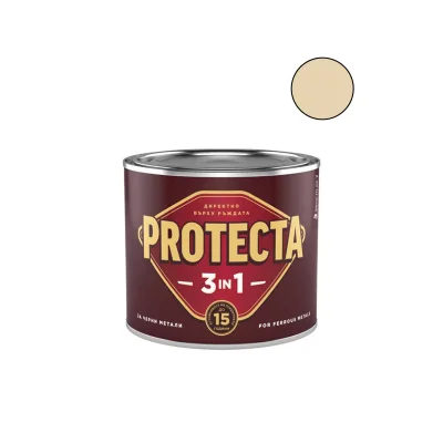 Protecta 3in1 Светлобежова Н 500ml