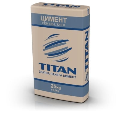 Цимент TITAN, сив