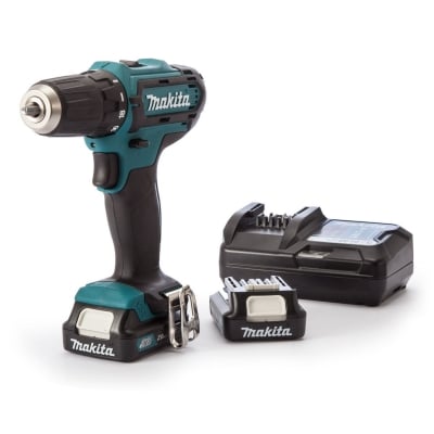 Акумулаторен винтоверт Makita DF331DWAE, Li-Ion, 10.8V/12V, 2x2Ah, 30Nm