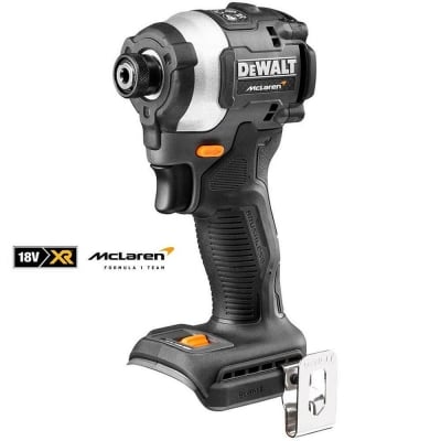 Акумулаторен ударен/Impact винтоверт DeWALT DCF85MN McLaren F1 Team, 18V, XR, Li-ion, 205Nm, 1/4", безчетков мотор