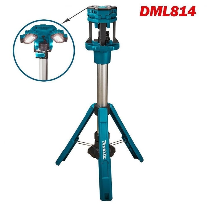 Aкумулаторен фенер-прожектор / LED работна лампа Makita DML814 ...