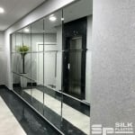Копринено - памучна интериорна мазилка Silk Plaster, ОПТИМА SP060, сиво