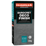 Микроцимент ISOMAT DUROCRET-DECO FINISH, 25кг, бял