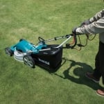 Самоходна електрическа косачка Makita ELM4621, 1800 W, 46 см, 50 л