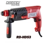 Перфоратор Raider RD-HD53, 620 W, 24 мм, SDS-Plus, 2 J