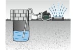 Градинска помпа за вода Metabo P 2000 G, 1" , 450 W, 2000 л./ ч., 30 м