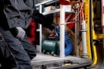 Монофазен безмаслен бутален компресор за въздух METABO BASIC 160-6 W OF, 0.9 kW, 6 л, 8 бара, 160 л/мин