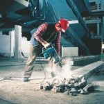 Електрически къртач Bosch GSH 11 E, SDS-max, 1500 W, 16.8 J, в куфар + секач
